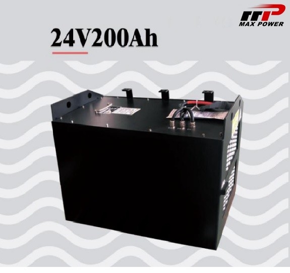 24V 200AH Lithium LiFePO4 Battery Forklift Rechargeable Deep Cycle Battery