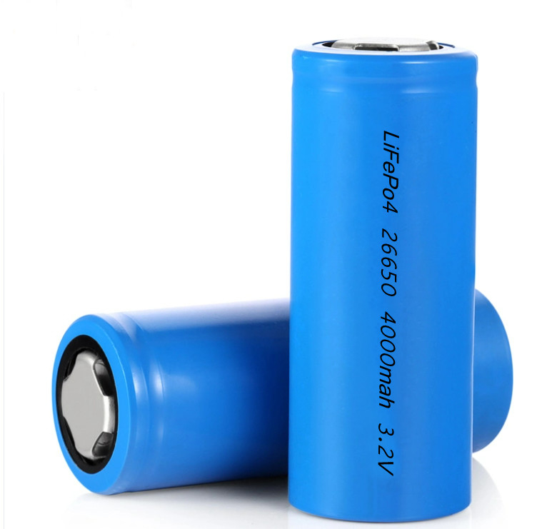 Deep Cycle Lithium Iron Phosphate Battery 26650 3.2V 4000mAh