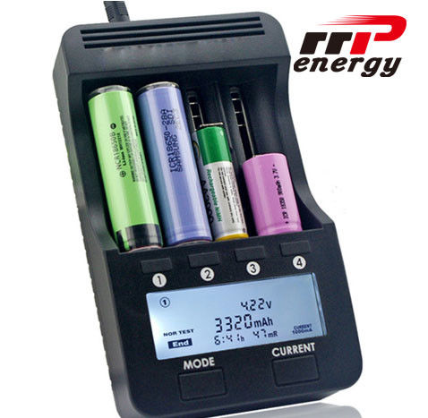 Fast Charger LCD Battery Charger Lithium Ion NIMH NICAD AA AAA 5V 1A USB Port