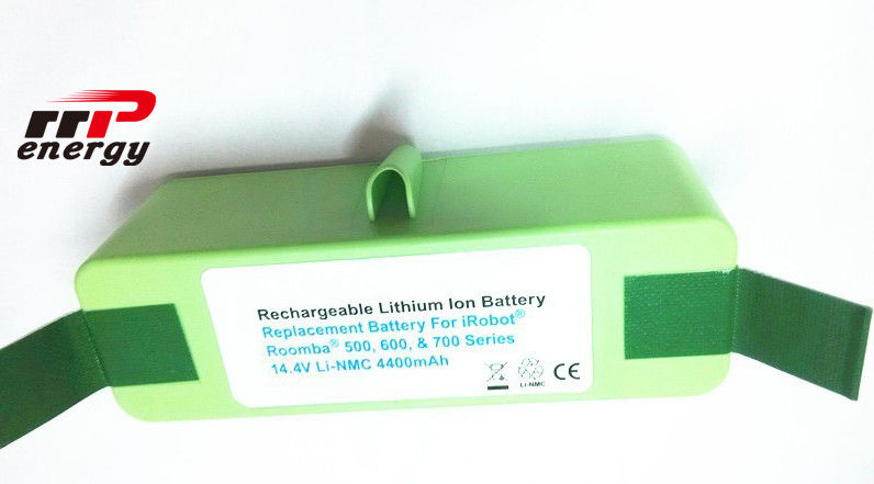 25ohm Li Ion Rechargeable Batteries 14.4V 4.4Ah For Vacuum Cleaner Roomba Sweeper