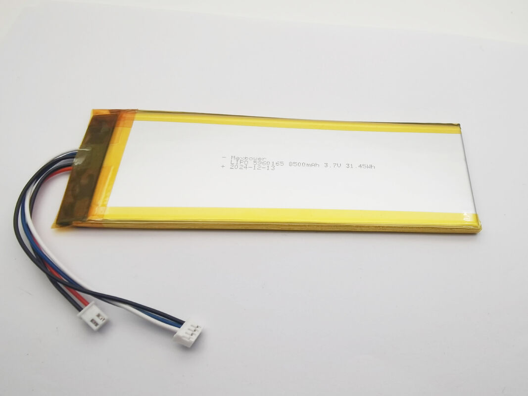 8500mAh lithium polymer battery with gas gauge IC LiPolymer battery pack 5960165 3.7V 8.5AH