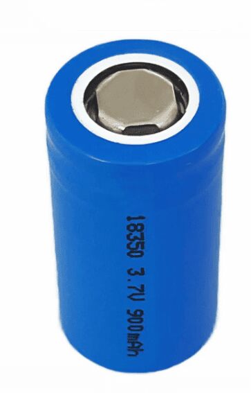 Grade A INR18350 Lithium Ion Battery 3.7V 900mAh High Capacity Rechargeable Battery