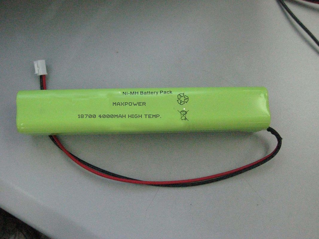 High Temperature Emergency Lighting Battery NIMH 18700 4000mAh 4.8V
