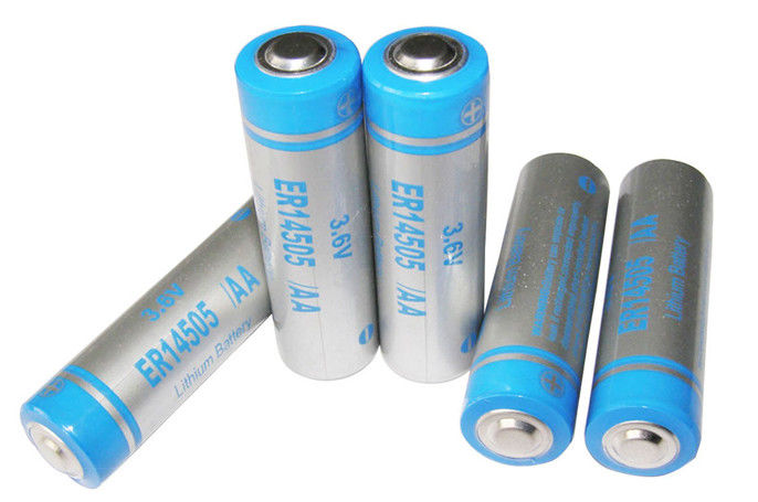 Ammeter , Gas Meter 3.6V AA ER14505 14500 Li-SOCl2 Battery High Capacity