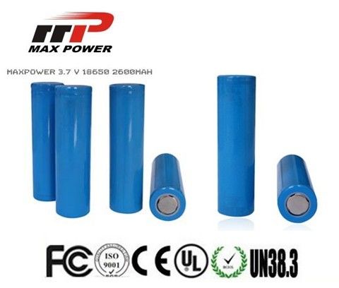 18650 2600mAh 3.7V Lithium Ion Rechargeable Batteries For power tools backup power supply CE,ROHS, UL,SGS,REACH