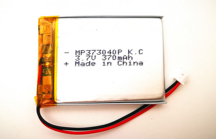 Electrical Device Rechargeable Lithium Ion Polymer Battery Pack 3.7 V 353040 370mah with KC CB UL