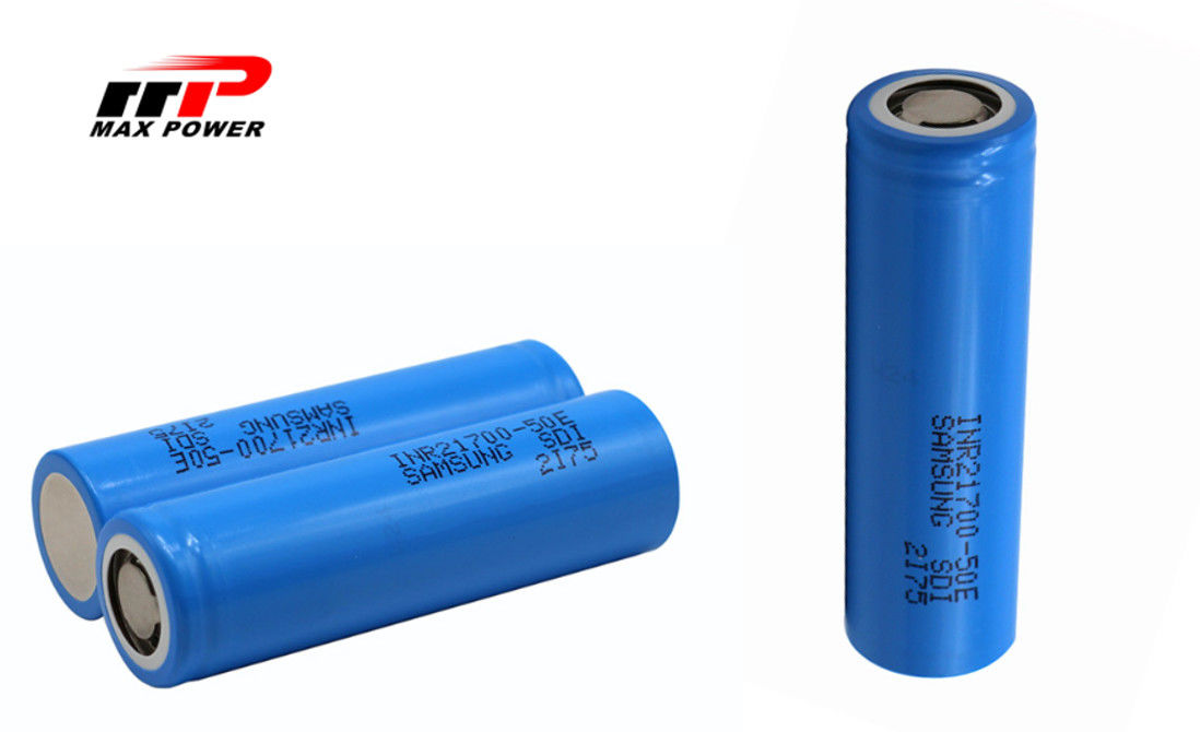 INR21700 50E Lithium Ion Rechargeable Batteries High capacity SDI Battery