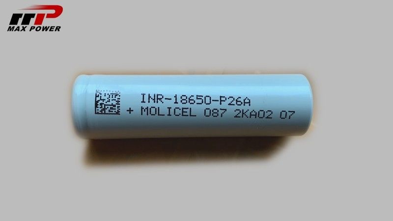 2600mAh 3.7V 18650 Li Ion Battery MOLICEL P26A For Power Tools