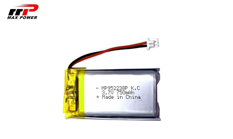 952238 750mAh 3.7 v lithium polymer battery With KC CB