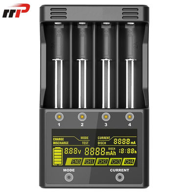 Lithium Ion LCD Battery Charger Touch Screen NIMH NICAD ABS Plastic Material