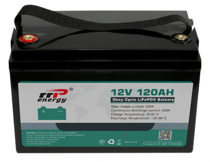 Deep Cycle LFP LiFePO4 Lithium Battery Pack Rechargeable 12V 100ah