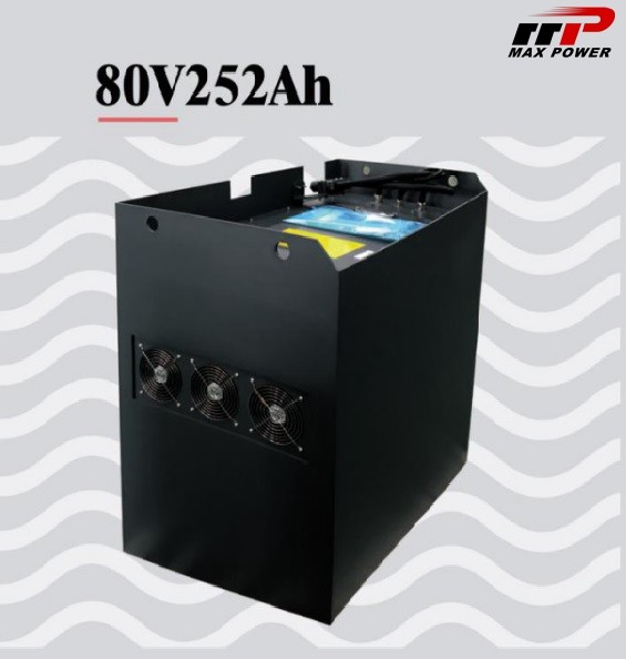 forklift battery box 80V 252AH Lithium Ion phosphate Lifepo4 Battery box