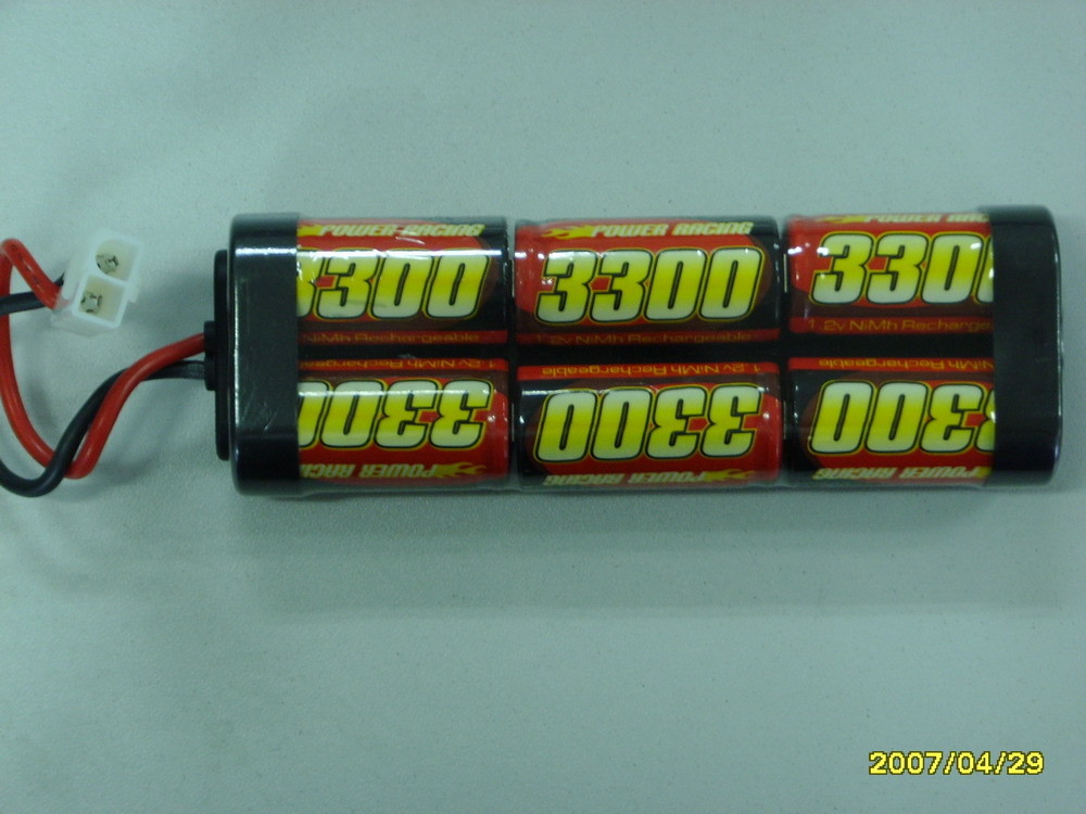 R/C Car NIMH Rechargeable Batteries SC3300mAh 7.2V , Lithium Battery Pack