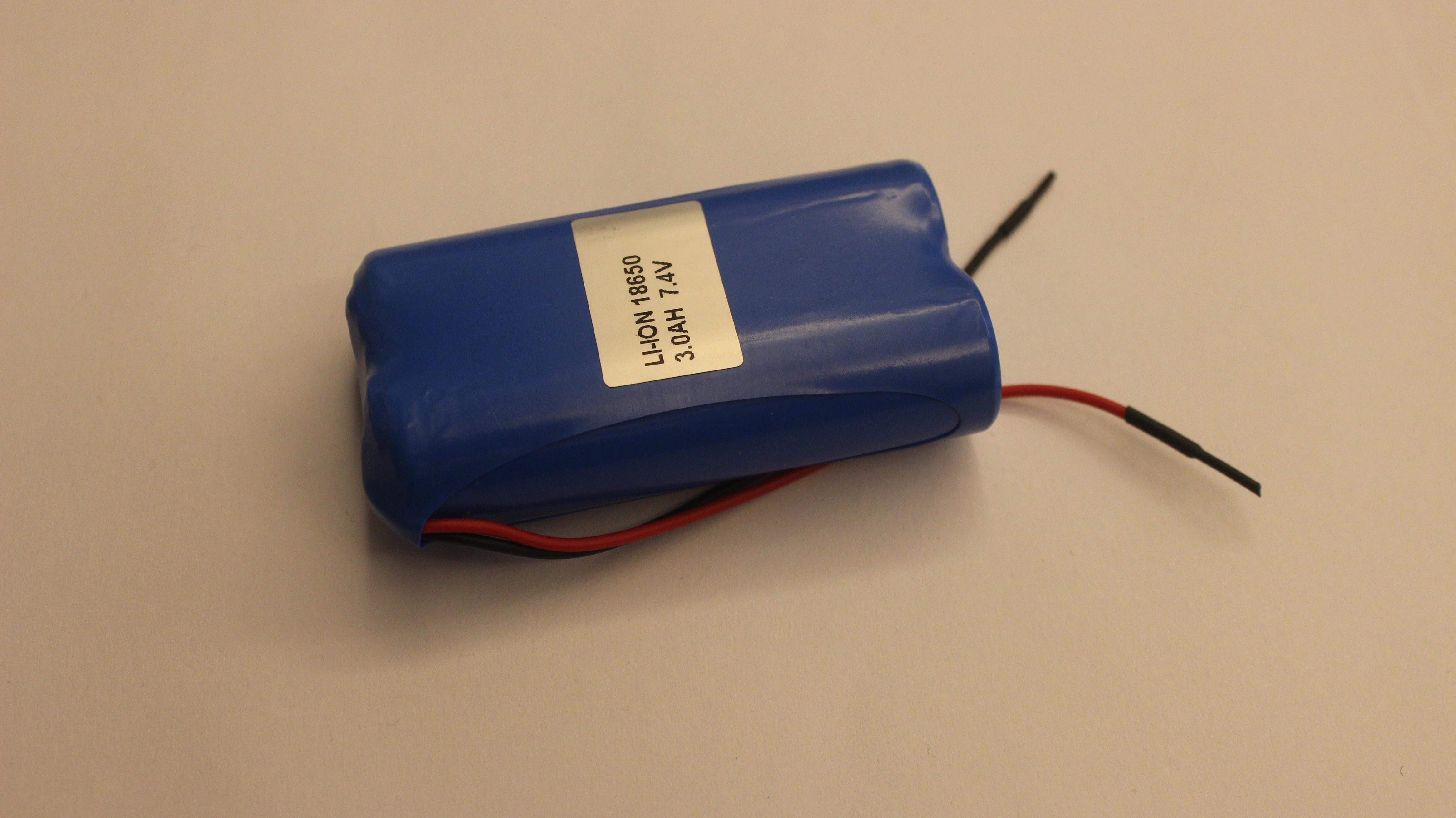 Waterproof 3000mAh 7.4V Lithium Ion Rechargeable Batteries For Camera