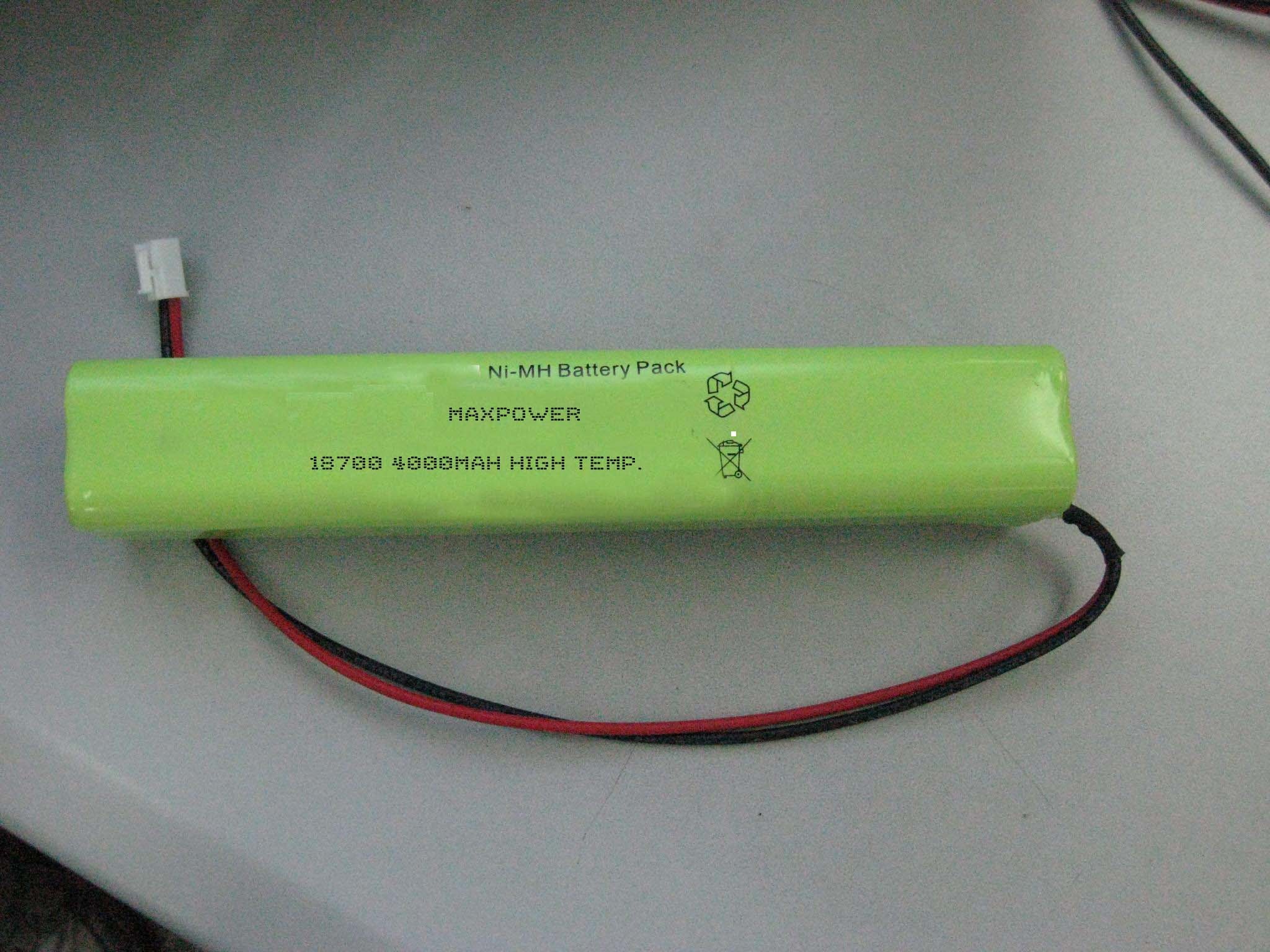 High Teerature Emergency Lighting Battery 