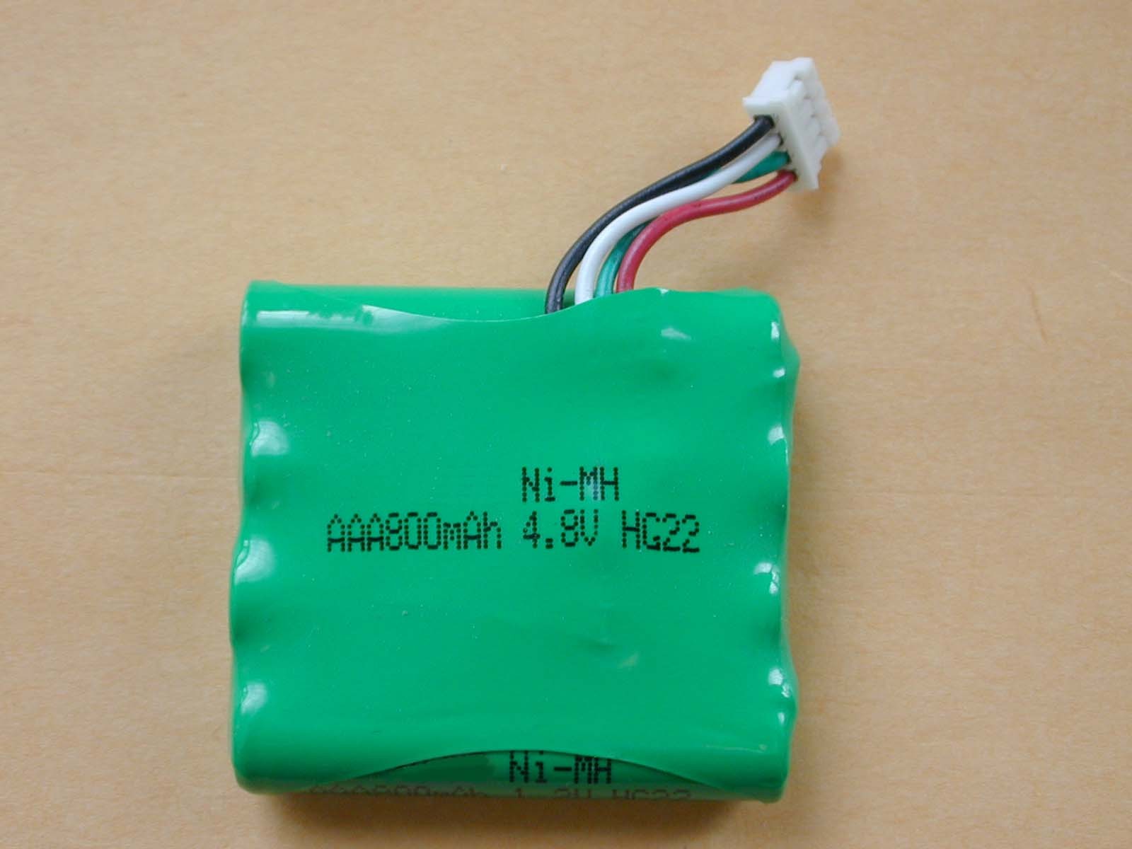 Walkie Talkie Nimh Battery Packs 4.8V , AA2300 800mAh Batteries