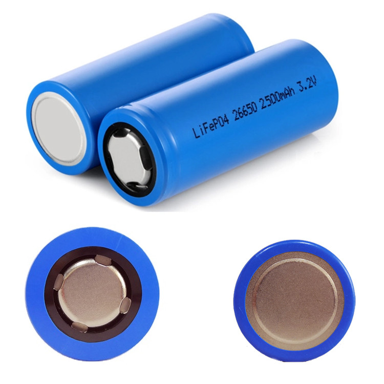3.2V 2500mAh LFT 26650 LiFePO4 Battery 15C 20C 30C Discharge Rate